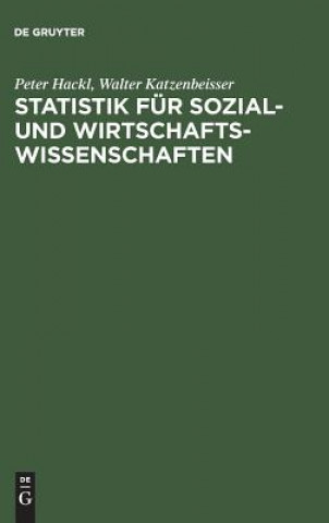 Kniha Statistik fur Sozial- und Wirtschaftswissenschaften Peter Hackl