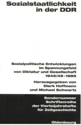 Buch Sozialstaatlichkeit in der DDR Dierk Hoffmann