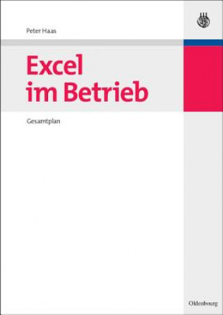 Kniha Excel Im Betrieb Peter Haas