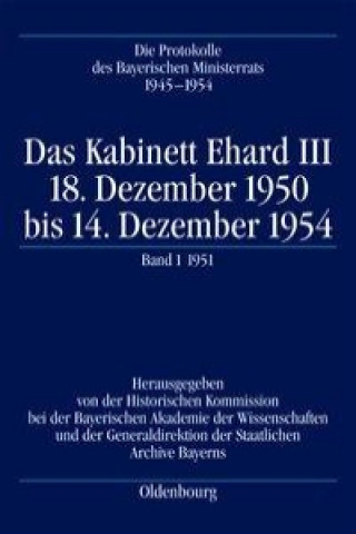 Kniha Das Kabinett Ehard III Oliver Braun