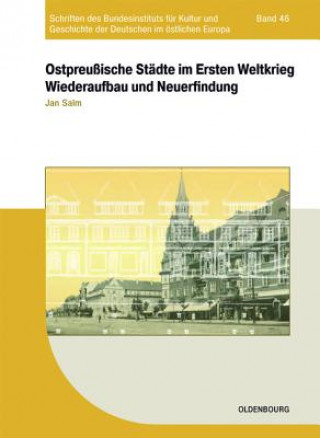 Kniha Ostpreußische Städte im Ersten Weltkrieg Jan Salm