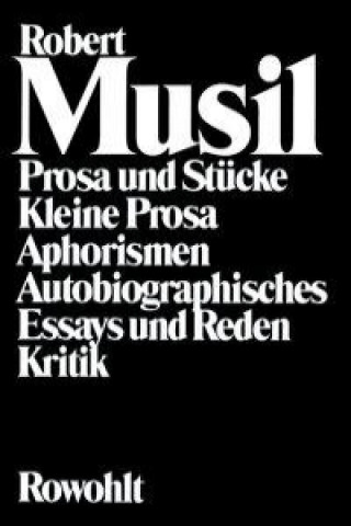 Book Gesammelte Werke Robert Musil