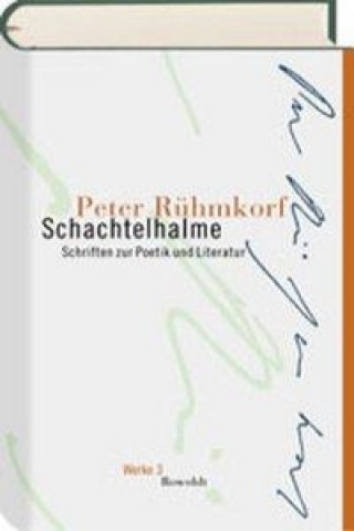 Kniha Schachtelhalme. Werke 03 Hartmut Steinecke