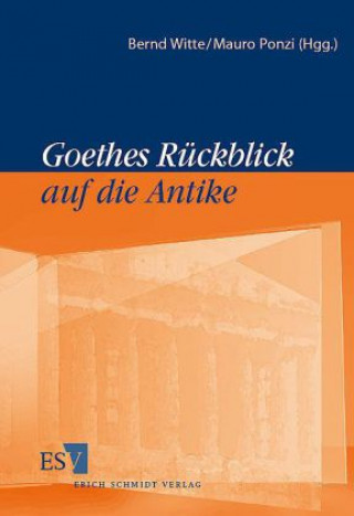 Книга Goethes Rückblick auf die Antike Bernd Witte