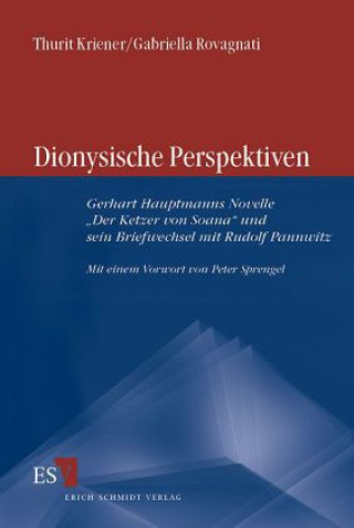 Book Dionysische Perspektiven Thurit Kriener