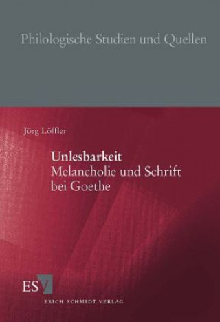 Knjiga Unlesbarkeit Jörg Löffler