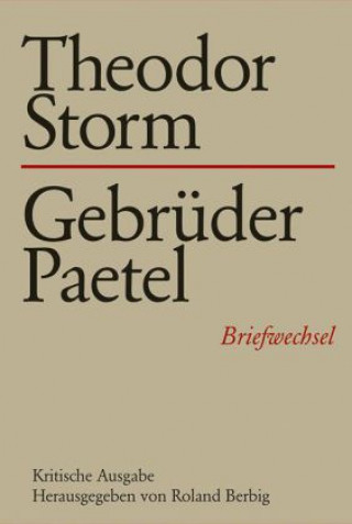Carte Theodor Storm - Gebrüder Paetel Roland Berbig