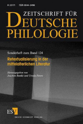 Könyv Retextualisierung in der mittelalterlichen Literatur Joachim Bumke