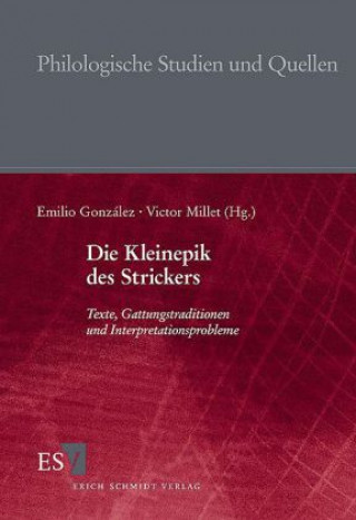 Book Die Kleinepik des Strickers Emilio Gonzáles
