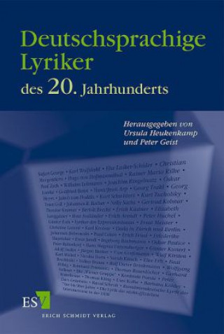 Kniha Deutschsprachige Lyriker des 20. Jahrhunderts Ursula Heukenkamp