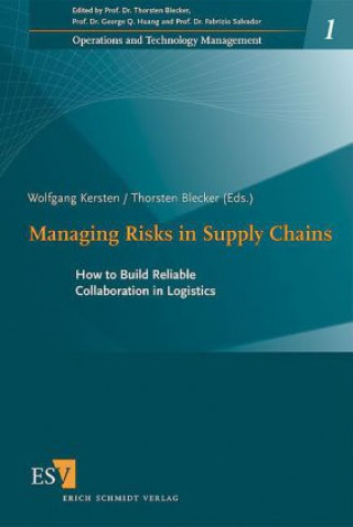 Carte Managing Risks in Supply Chains Wolfgang Kersten