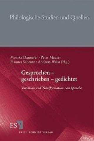 Книга Gesprochen - geschrieben - gedichtet Monika Dannerer