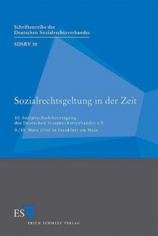 Könyv Sozialrechtsgeltung in der Zeit Eberhard Eichenhofer