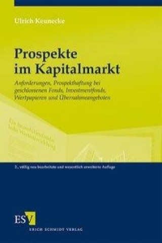 Könyv Prospekte im Kapitalmarkt Ulrich Keunecke