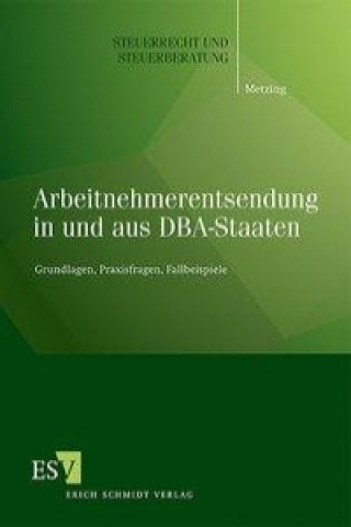 Könyv Arbeitnehmerentsendung in und aus DBA-Staaten Julia Metzing