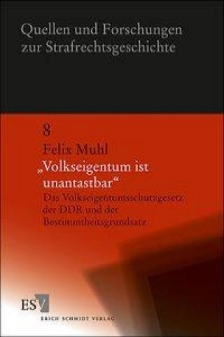 Buch "Volkseigentum ist unantastbar" Felix Muhl