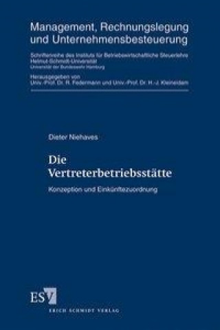 Kniha Die Vertreterbetriebsstätte Dieter Niehaves