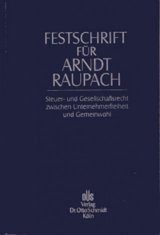 Carte Festschrift für Arndt Raupach Paul Kirchhof