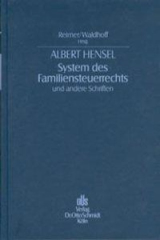 Kniha System des Familiensteuerrechts und andere Schriften Ekkehart Reimer