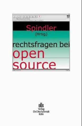 Kniha Rechtsfragen bei open source Christian Arlt