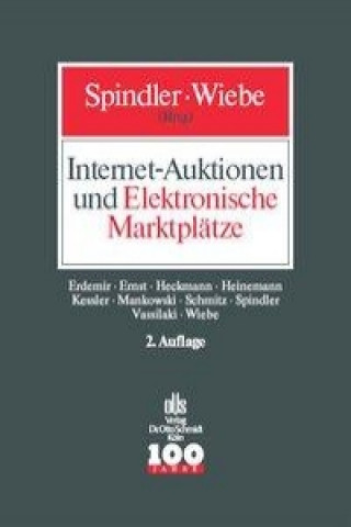 Kniha Internet-Auktionen und Elektronische Marktplätze Gerald Spindler