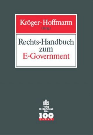 Book Rechts-Handbuch zum E-Government Detlef Kröger