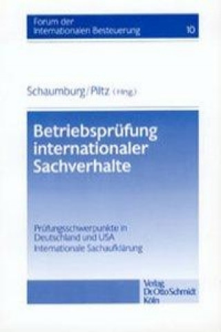 Könyv Betriebsprüfung internationaler Sachverhalte Harald Schaumburg