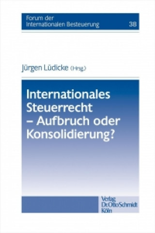 Knjiga Internationales Steuerrecht - Aufbruch oder Konsolidierung? Jürgen Lüdicke