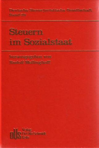 Knjiga Steuern im Sozialstaat Rudolf Mellinghoff
