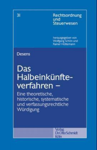 Kniha Das Halbeinkünfteverfahren Marc Desens