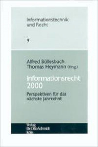 Könyv Informationsrecht 2000 Alfred Büllesbach