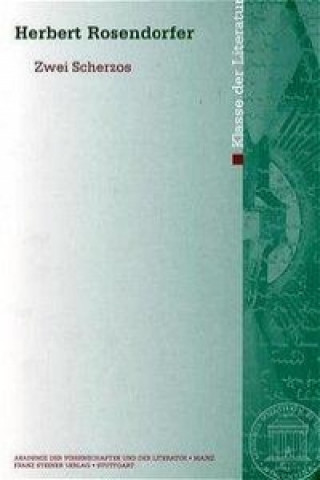 Kniha Zwei Scherzos Herbert Rosendorfer