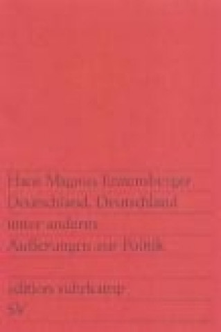 Βιβλίο Deutschland, Deutschland unter anderm Hans Magnus Enzensberger