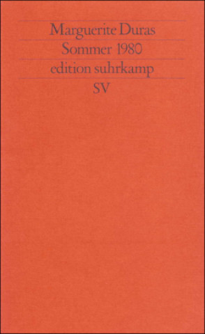 Kniha Sommer 1980 Marguerite Duras