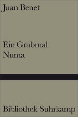 Βιβλίο Ein Grabmal/Numa (Eine Sage) Juan Benet