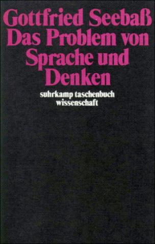 Knjiga Das Problem von Sprache und Denken Gottfried Seebaß