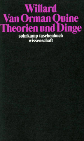 Kniha Theorien und Dinge Joachim Schulte