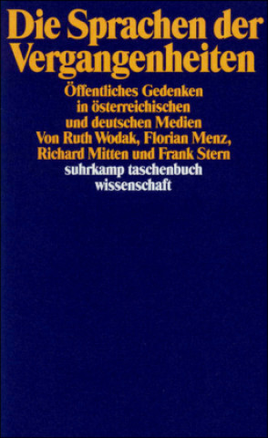 Könyv Die Sprachen der Vergangenheit Ruth Wodak