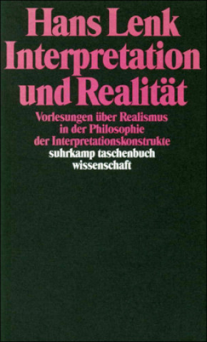 Książka Interpretation und Realität Hans Lenk