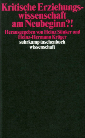 Książka Kritische Erziehungswissenschaft Heinz Sünker