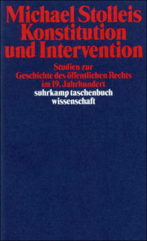 Kniha Konstitution und Intervention Michael Stolleis