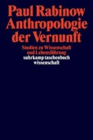 Kniha Anthropologie der Vernunft Tobias Rees