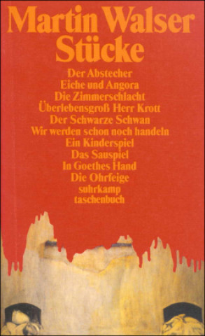 Kniha Gesammelte Stucke Martin Walser