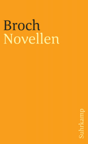 Kniha Novellen Hermann Broch