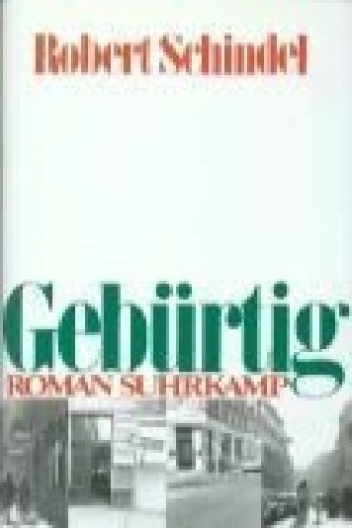 Kniha Schindel, R: Gebuertig Robert Schindel