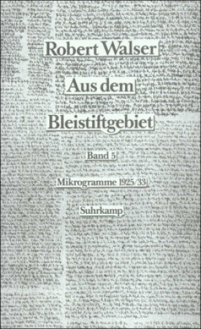 Könyv Walser, R: Bleistiftgebiet 5/6 Bernhard Echte
