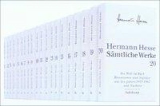 Könyv Samtliche Werke in 20 Banden un deinem Registerband Hermann Hesse