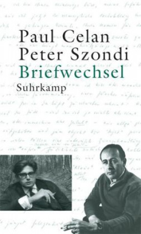 Kniha Briefwechsel Paul Celan / Peter Szondi Paul Celan