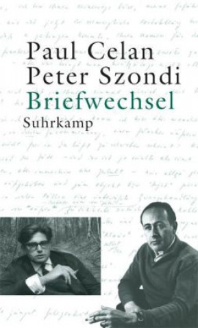 Książka Briefwechsel Paul Celan / Peter Szondi Paul Celan