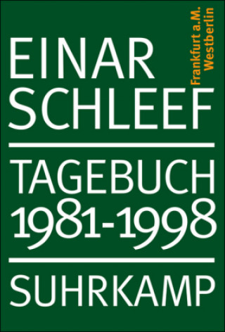 Carte Tagebuch 1981 - 1998 Einar Schleef